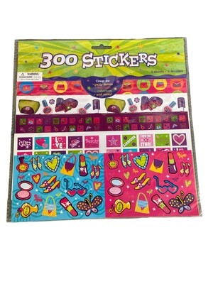 300 STICKERS - ACCESSORIES