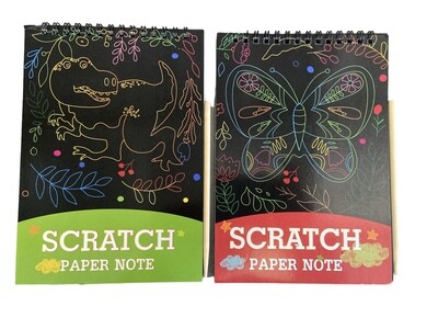 SCRATCH BOOK (Set of 2 R15E)