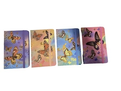 Butterfly Notebook  A6 24PC