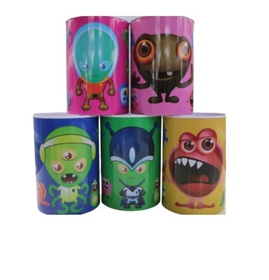 MONSTERS -MONEY TINS - SETS OF 5