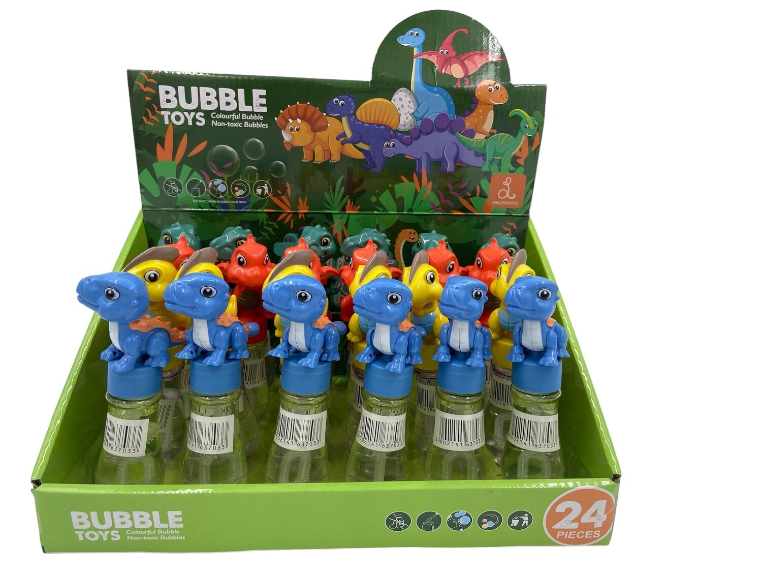 Dino Bubbles 24P