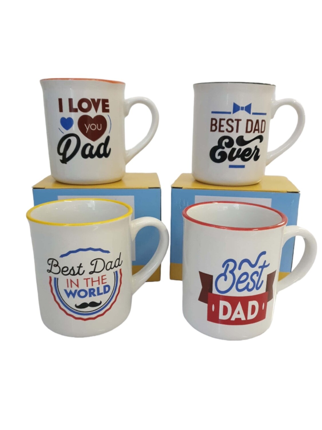 Best Dad Mug (Set of 4) R45 each