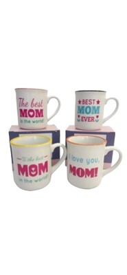 Mom Colour Trim Mug (Set of 4) R50 each