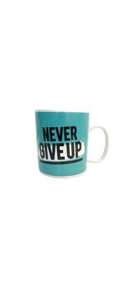 Never Give Up Jumbo Mug