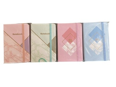 Marble Diamond Notebook  A7 24PC