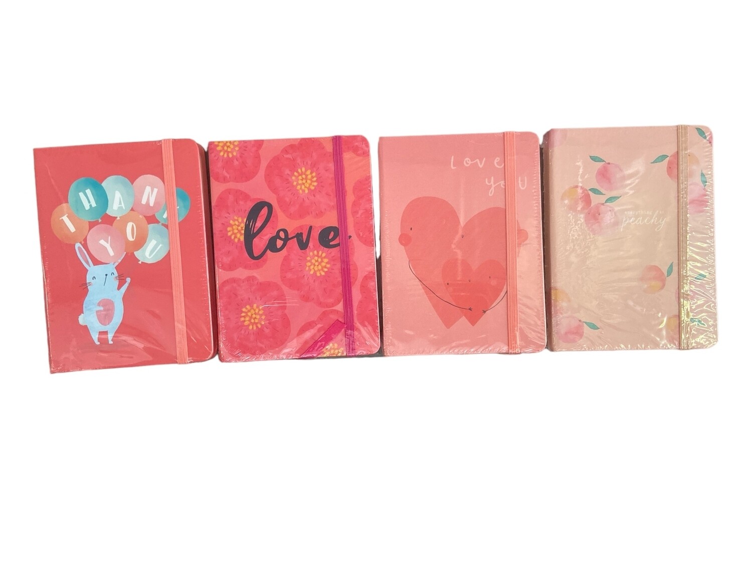 A6 Notebook 12PC Pink Range