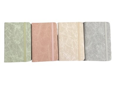 Wrinkled Look Hard Cover Notebook A5 16PC