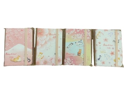 A5 Note Book Beautiful Life Cat 16PC