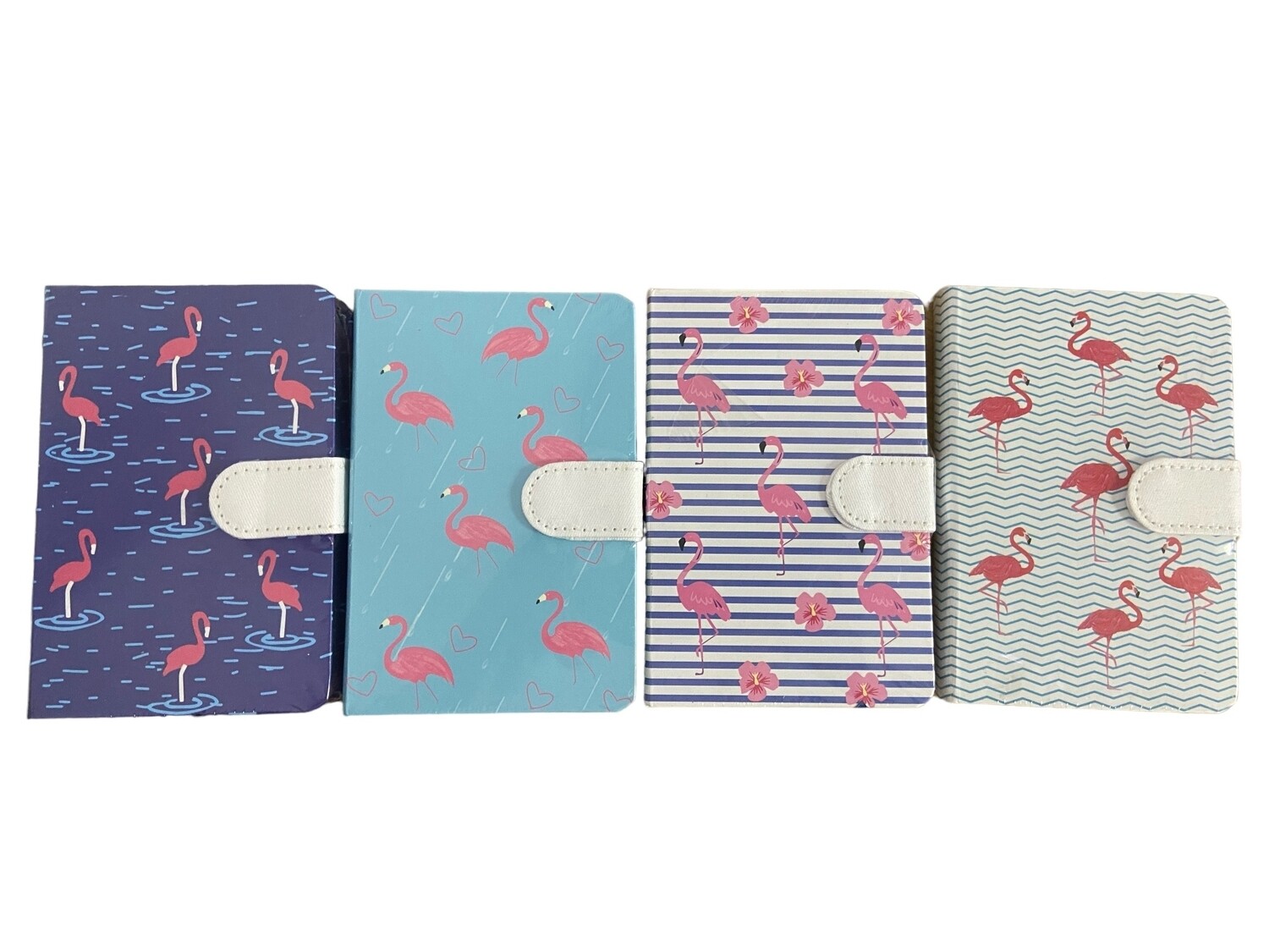 Flamingo Notebook with Clip A5 12PC