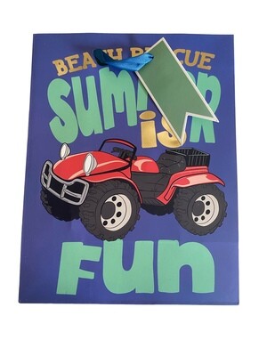 Beach Rescue Summer Is Large Gift Bag PK3 (R22.50 Each)
