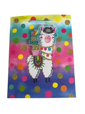 Pop Up Llama Large Gift Bag PK3 (R20 Each)
