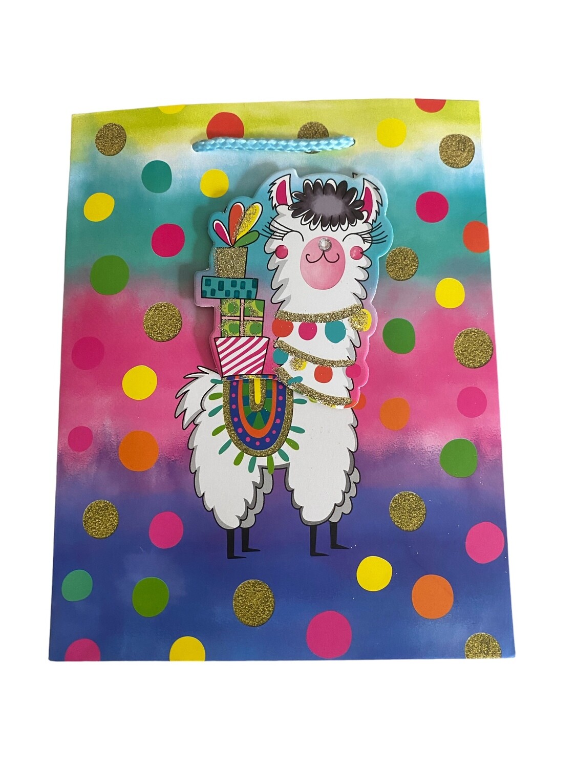 Pop Up Llama Medium Gift Bag  PK3 (R15.50 Each)