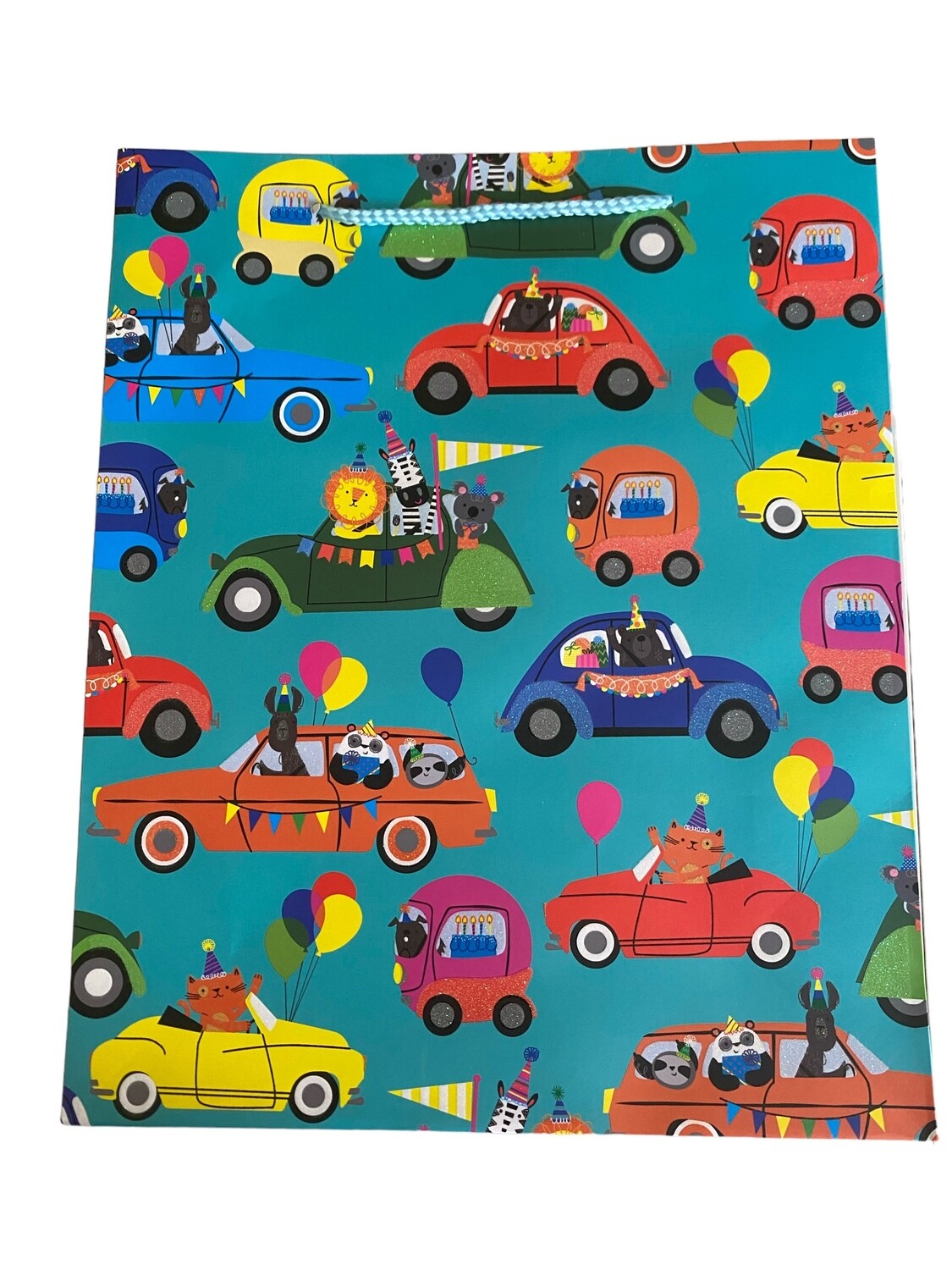 Animals Driving Party large Gift Bag