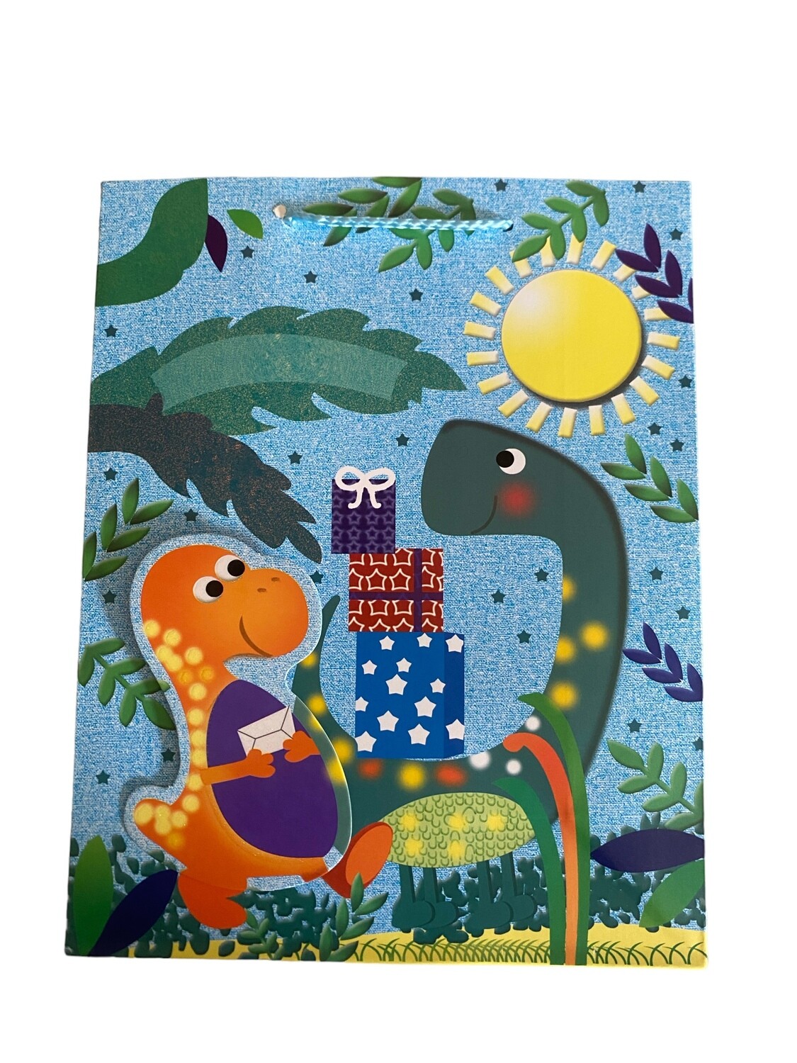 Pop Up Dinosaur Gift Bag Medium PK3 (R15.50 Each)