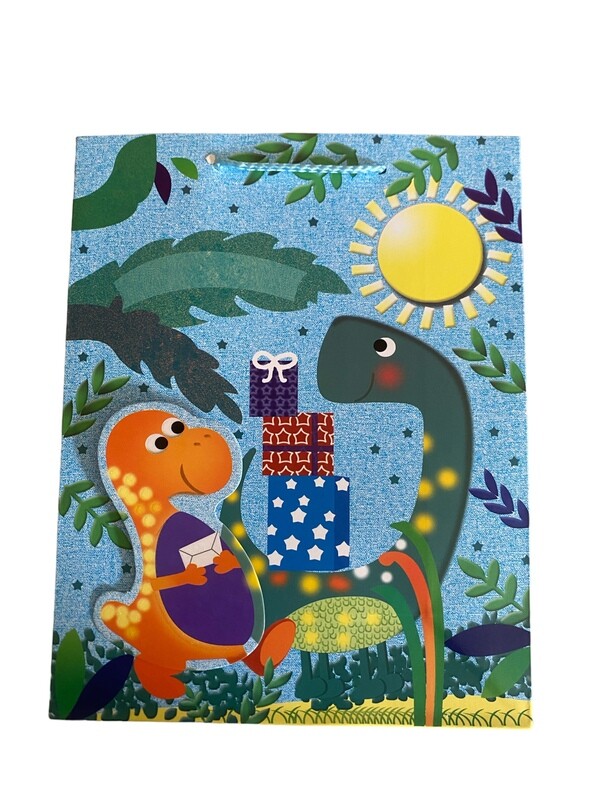 Pop Up Dinosaur Gift Bag Small PK3 (R10.50 Each)