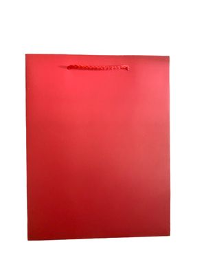 Plain Red Gift Bag Medium PK3 (R12.50 Each)