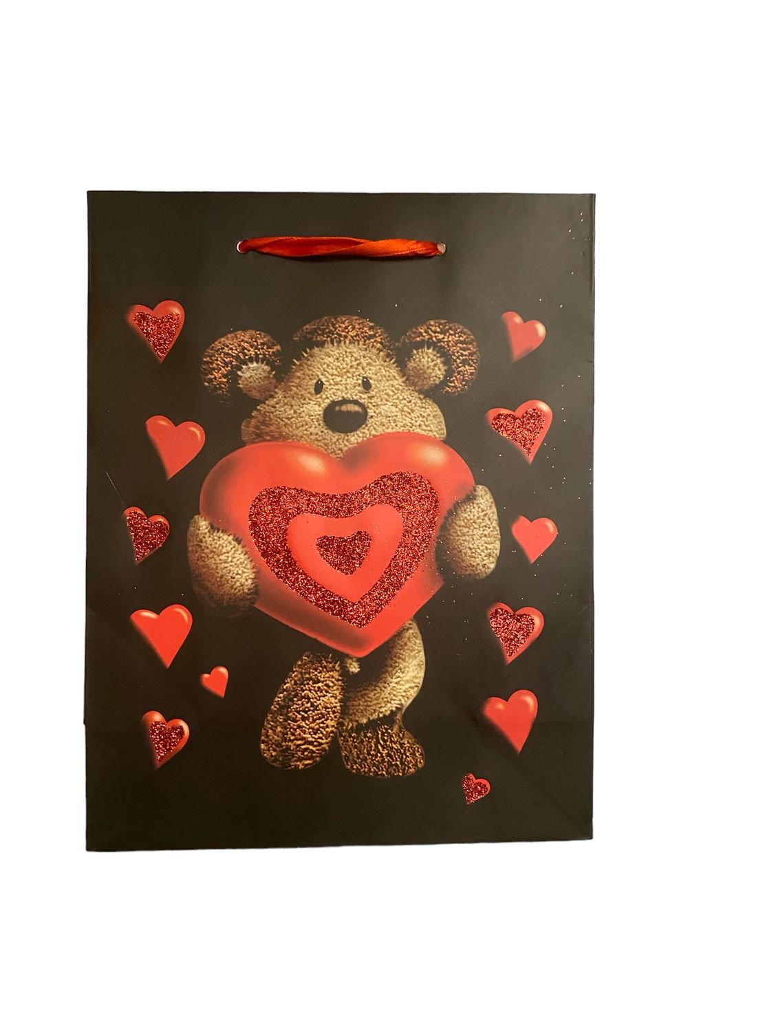 Gift Bag - Teddy with Heart Large PK3 (R15.50 Each)