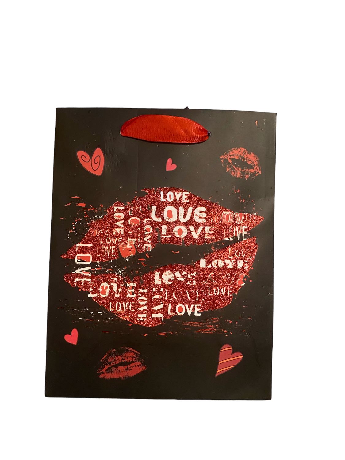 Gift Bag - Love Lips Small PK3 (R9 Each)