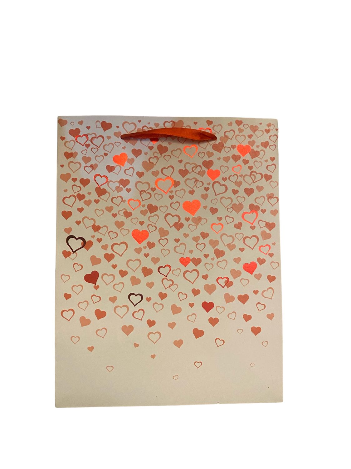 Hearts White Gift Bag Large PK 3 (R15 Each)