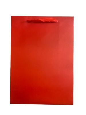 Plain Red Extra Large Gift Bag PK3 (R17.50 Each)