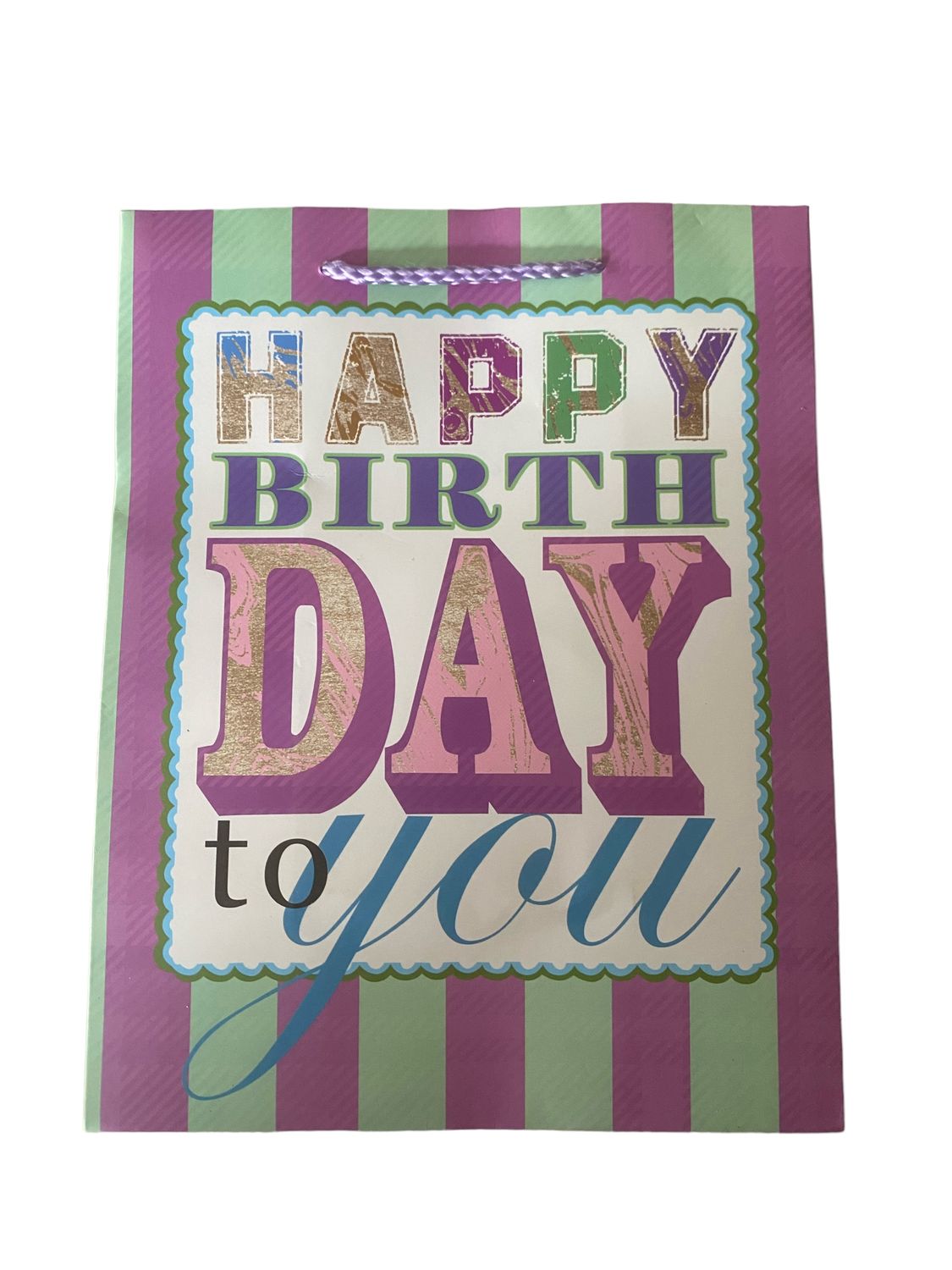 Happy Birthday To You  Small Gift Bag PK3 (R10 Each)