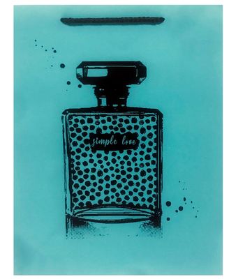 Perfume Bottle Simple Love  Medium Gift Bag PK3 (R15.50 Each)