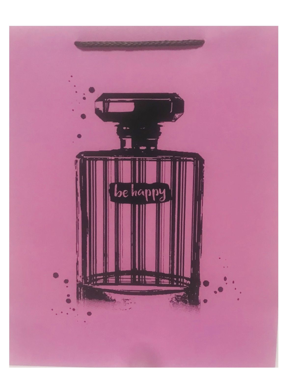 Perfume Bottle Be Happy Medium Gift Bag PK3 (R15.50 Each)