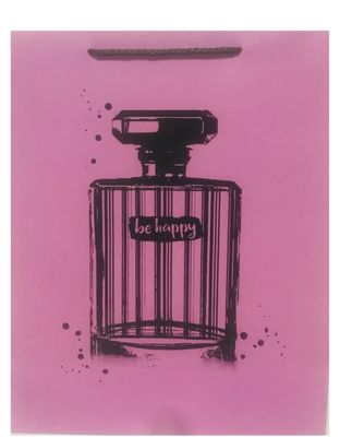 Perfume Bottle Be Happy Medium Gift Bag PK3 (R15.50 Each)