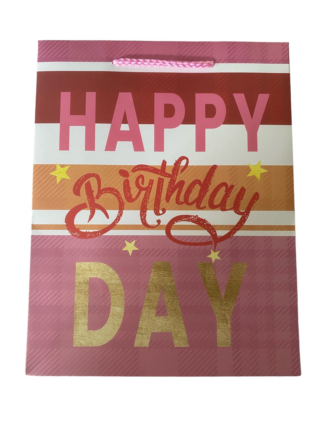 Happy Birthday Day Medium Gift Bag PK3 (R15.50 Each)