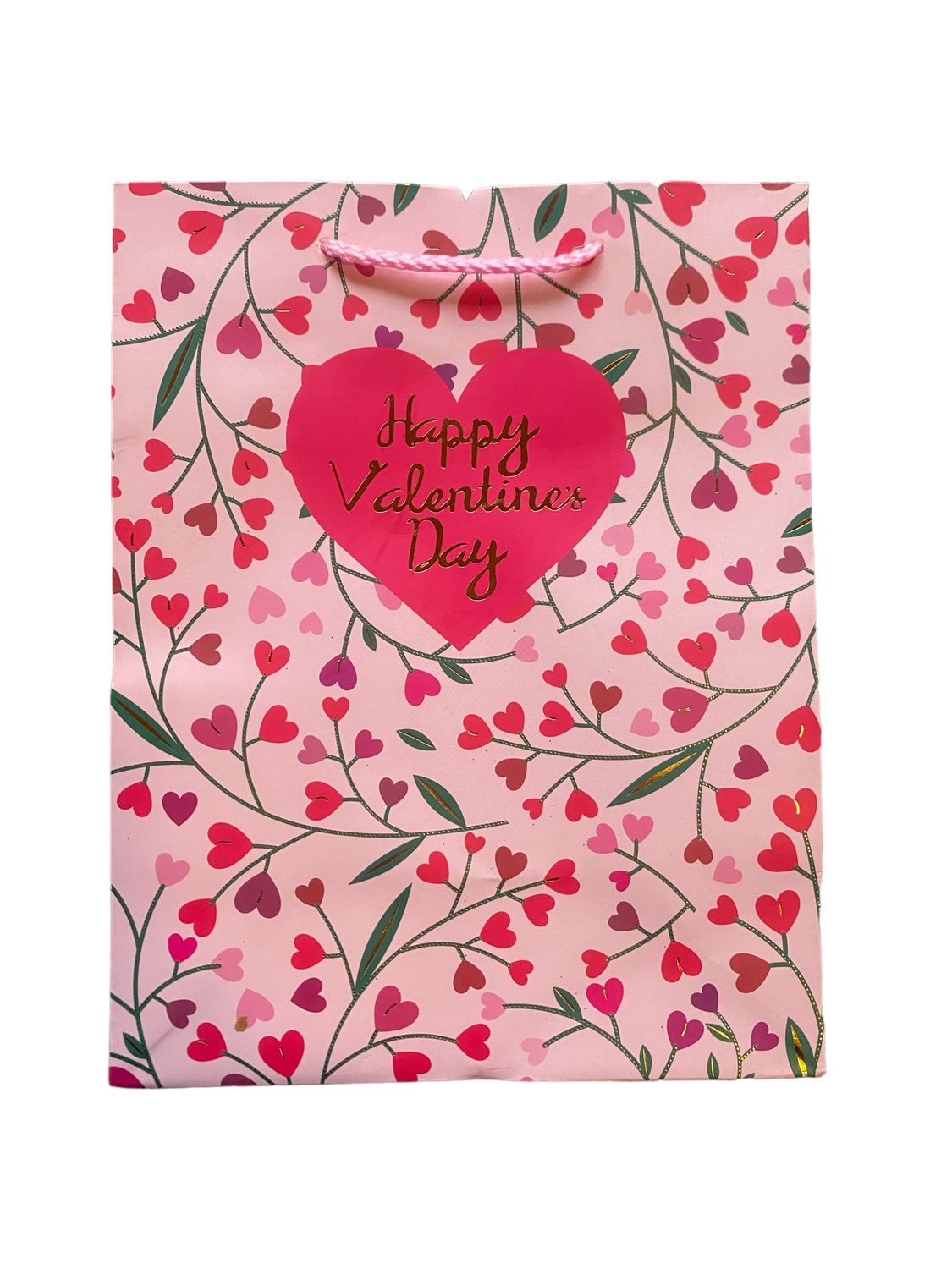 Happy Valentines Day Medium Gift Bag PK3 (R15.50 Each)
