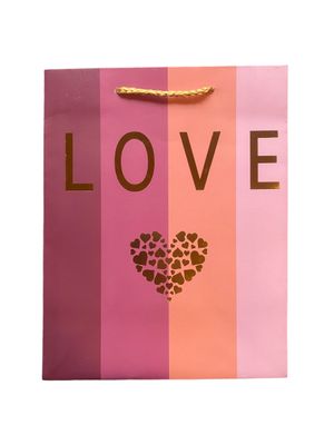 LOVE Stripes Large Gift Bag