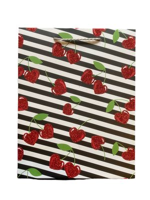 Heart Cherries Large Gift Bag PK3 (R19.50 Each)