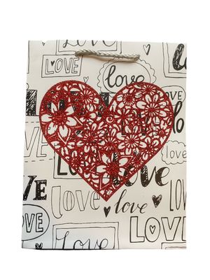 Love Script Text Large Gift Bag PK3 (R19.50 Each)