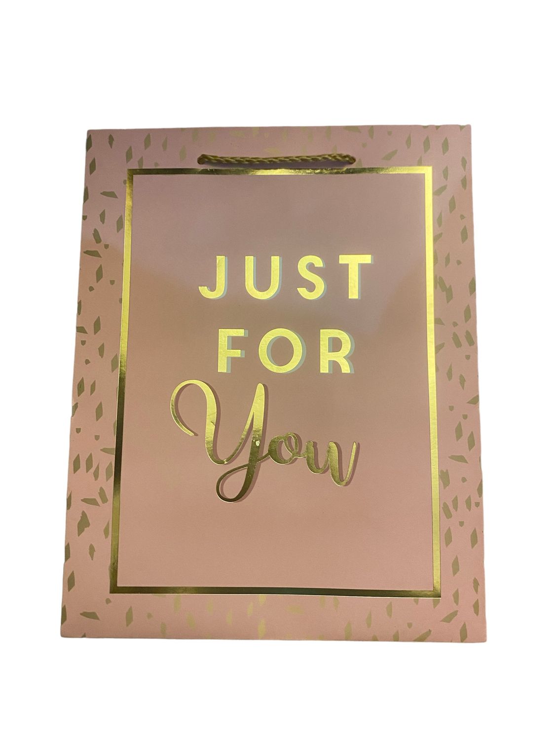 Just For You Peach Small Gift Bag