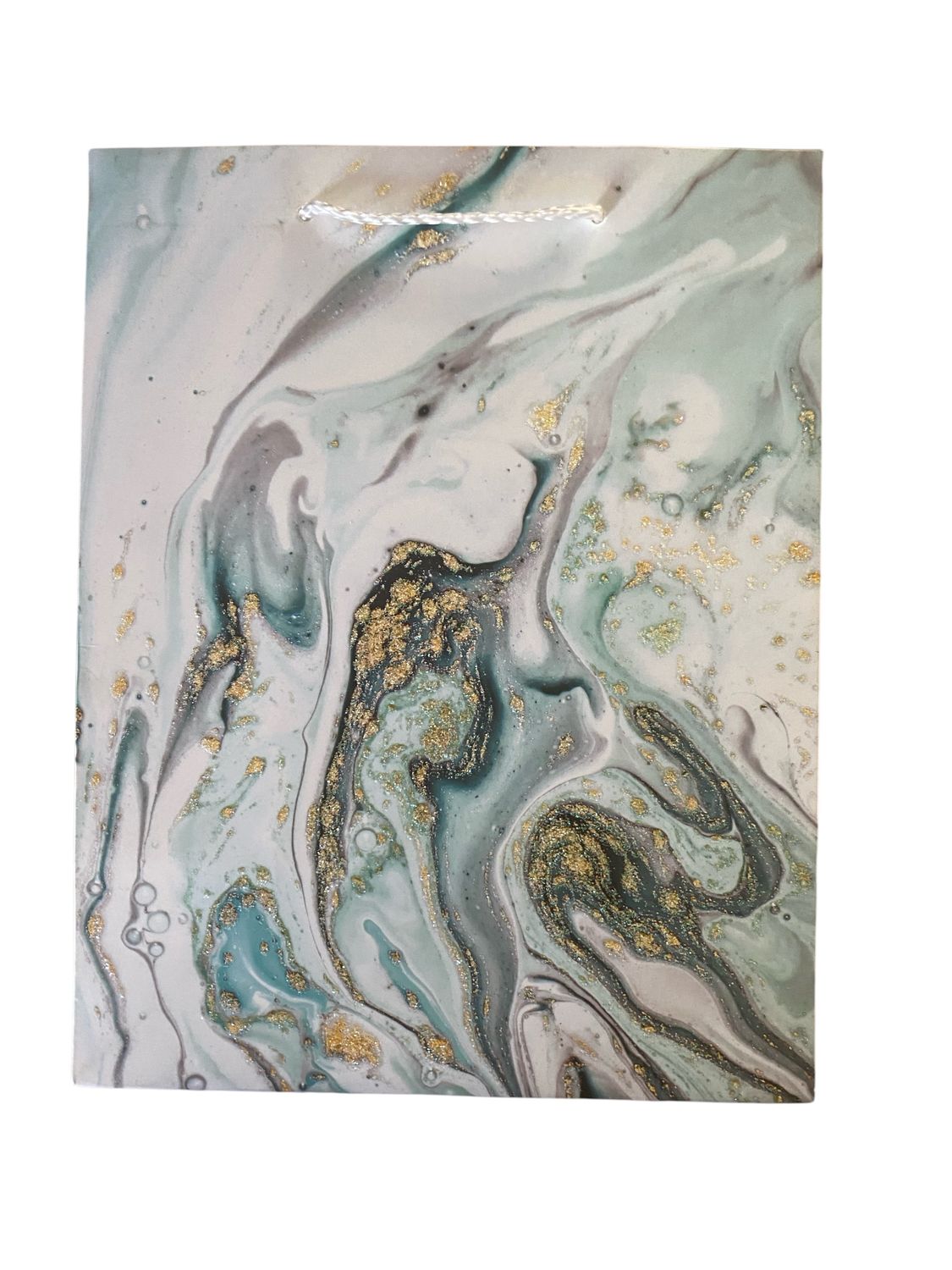 Turquoise Abstract Large Gift Bag PK3 (R15 Each)