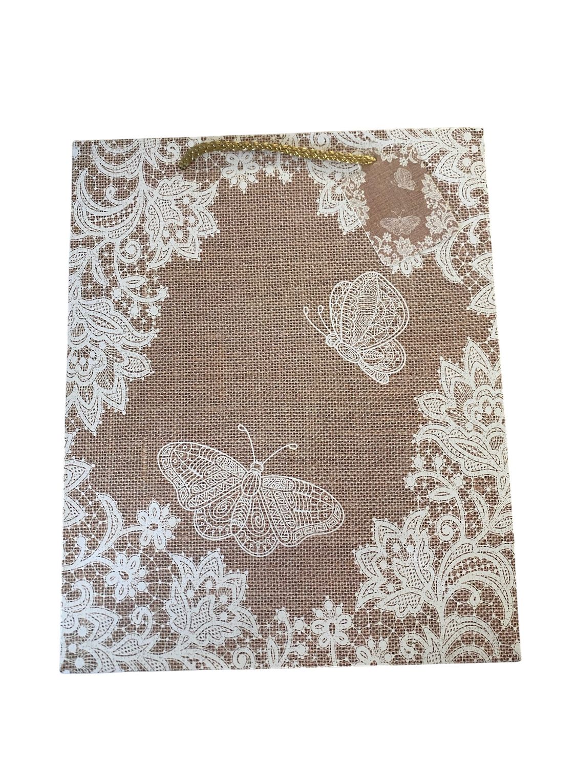 Gift Bag Large -  Butterfly Lace PK3 (R17.50 Each)