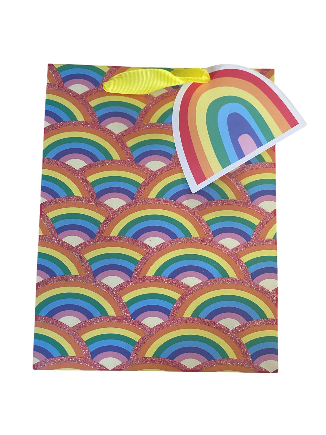 Overlapping Rainbows Medium Gift Bag PK3 (R20 Each)