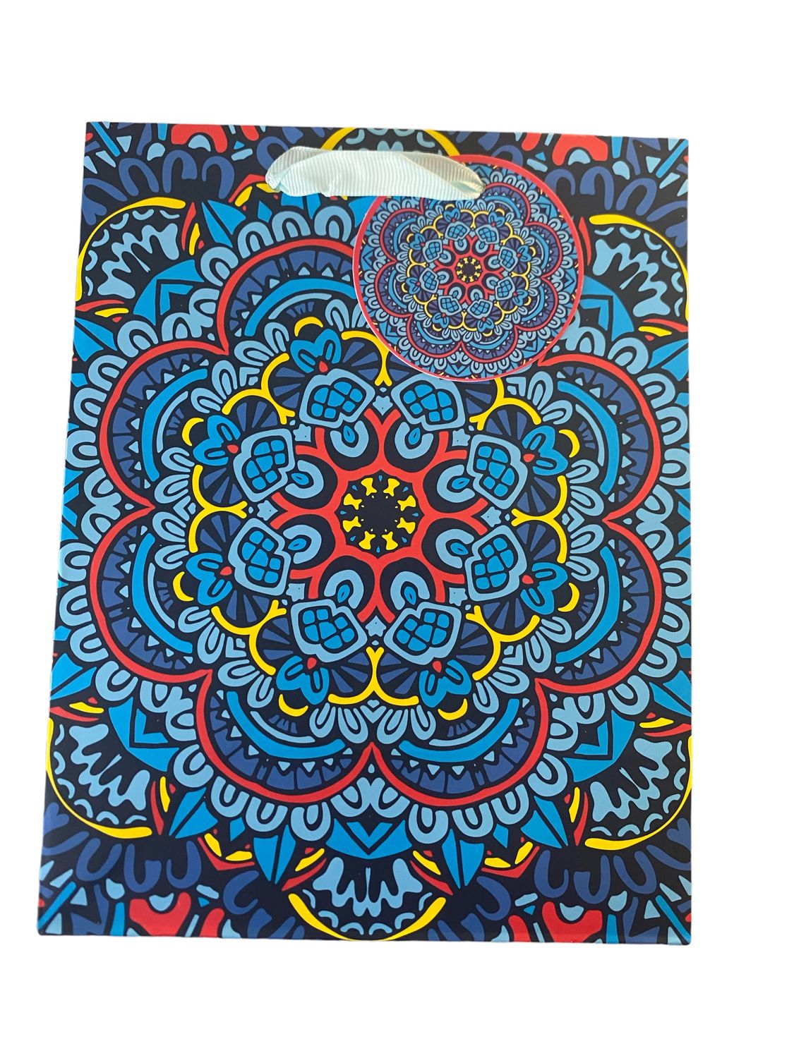 Mandala Art Blue Small Gift Bag PK3 (R13.50 Each)