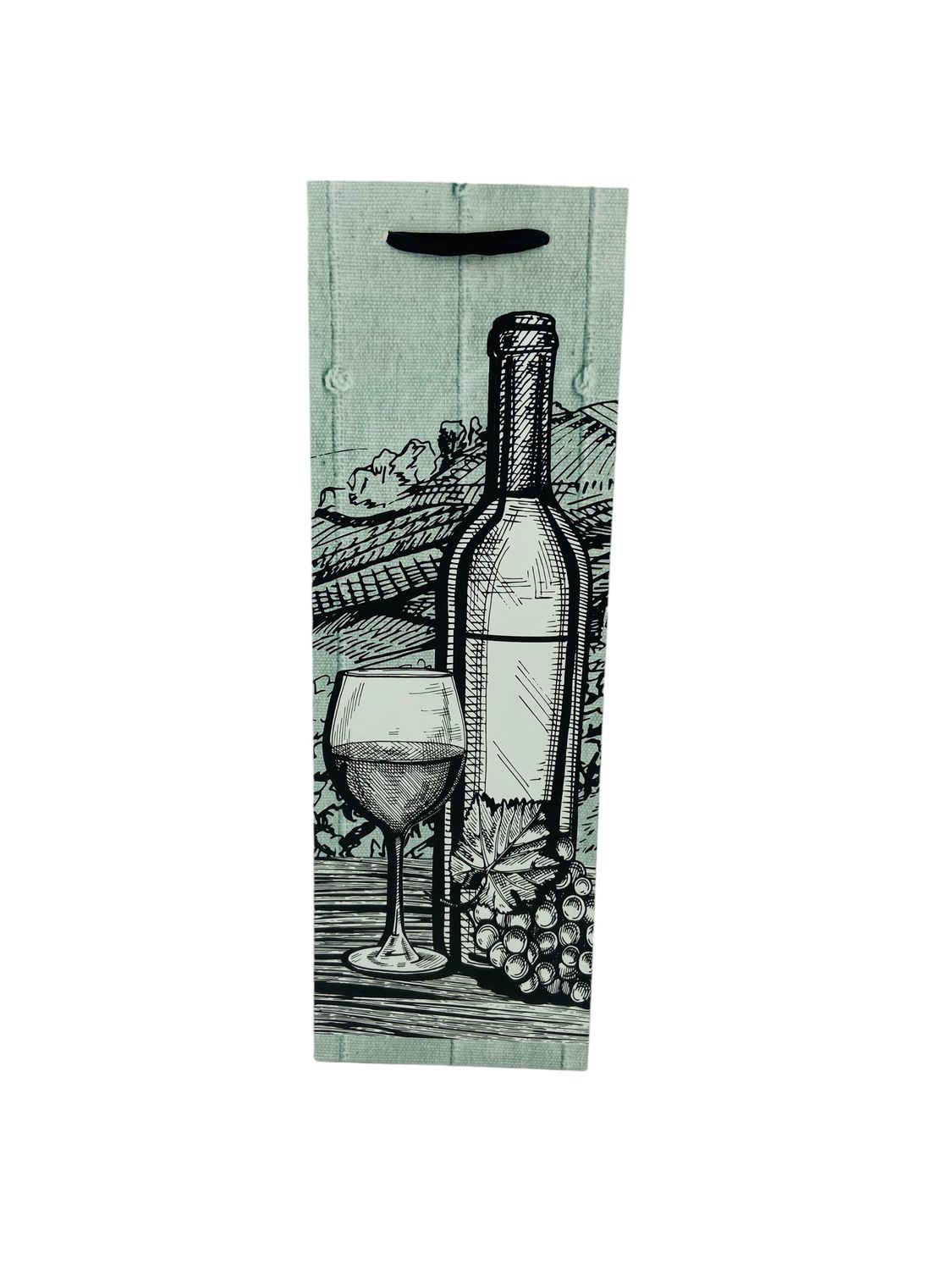 Designer Bottle Green Wine Bag PK3 (R10.50E)