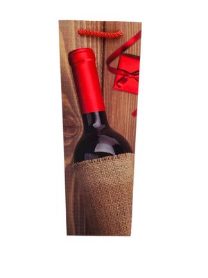 Wine Bag - Wine Bottle With Present PK3 (R9.50E)