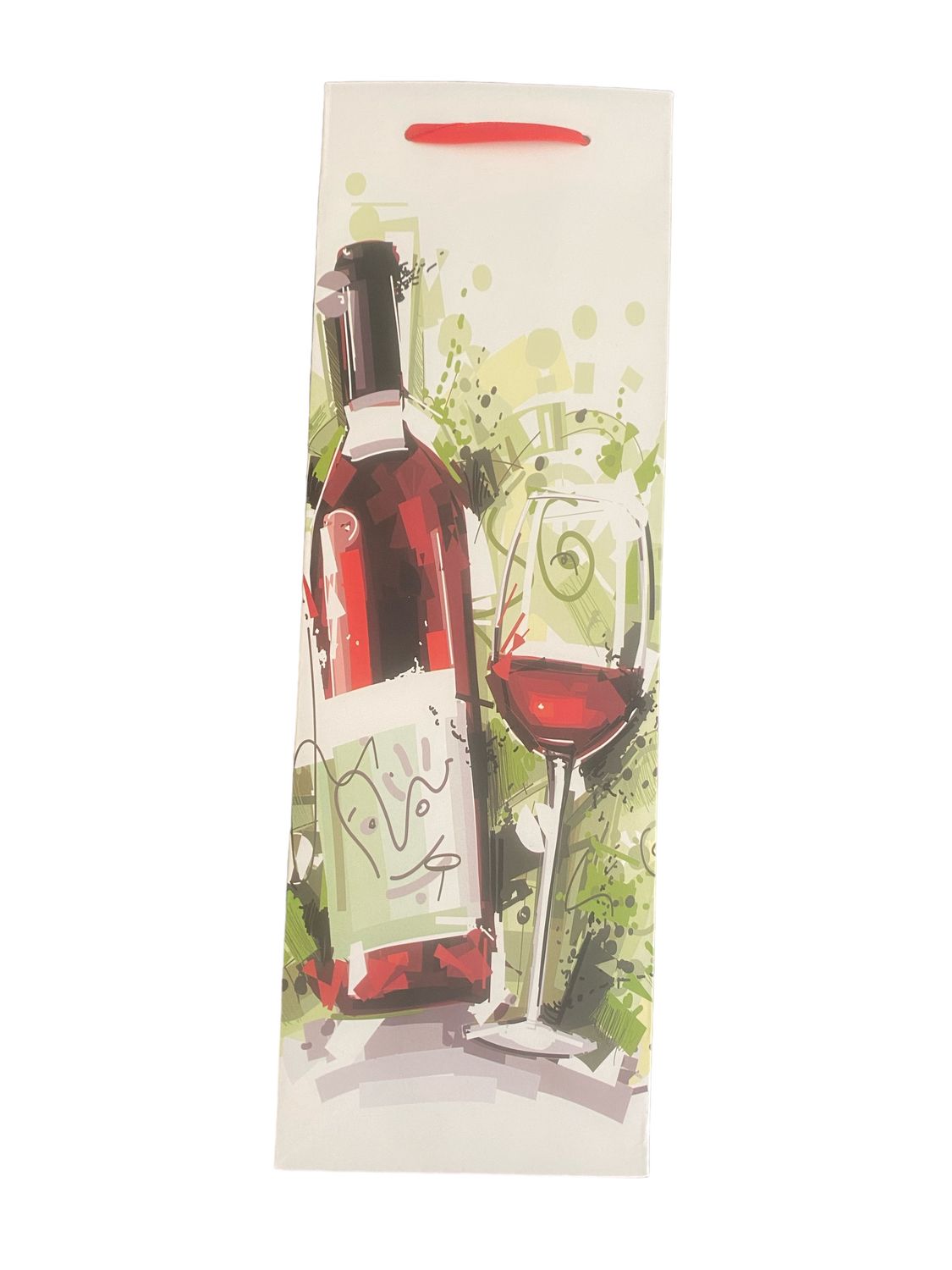 Colourful Wine Bag Red PK3 (R10.50 Each)