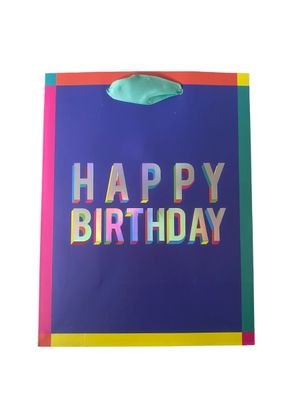 Happy Birthday Small Gift Bag PK3 (R15 Each)