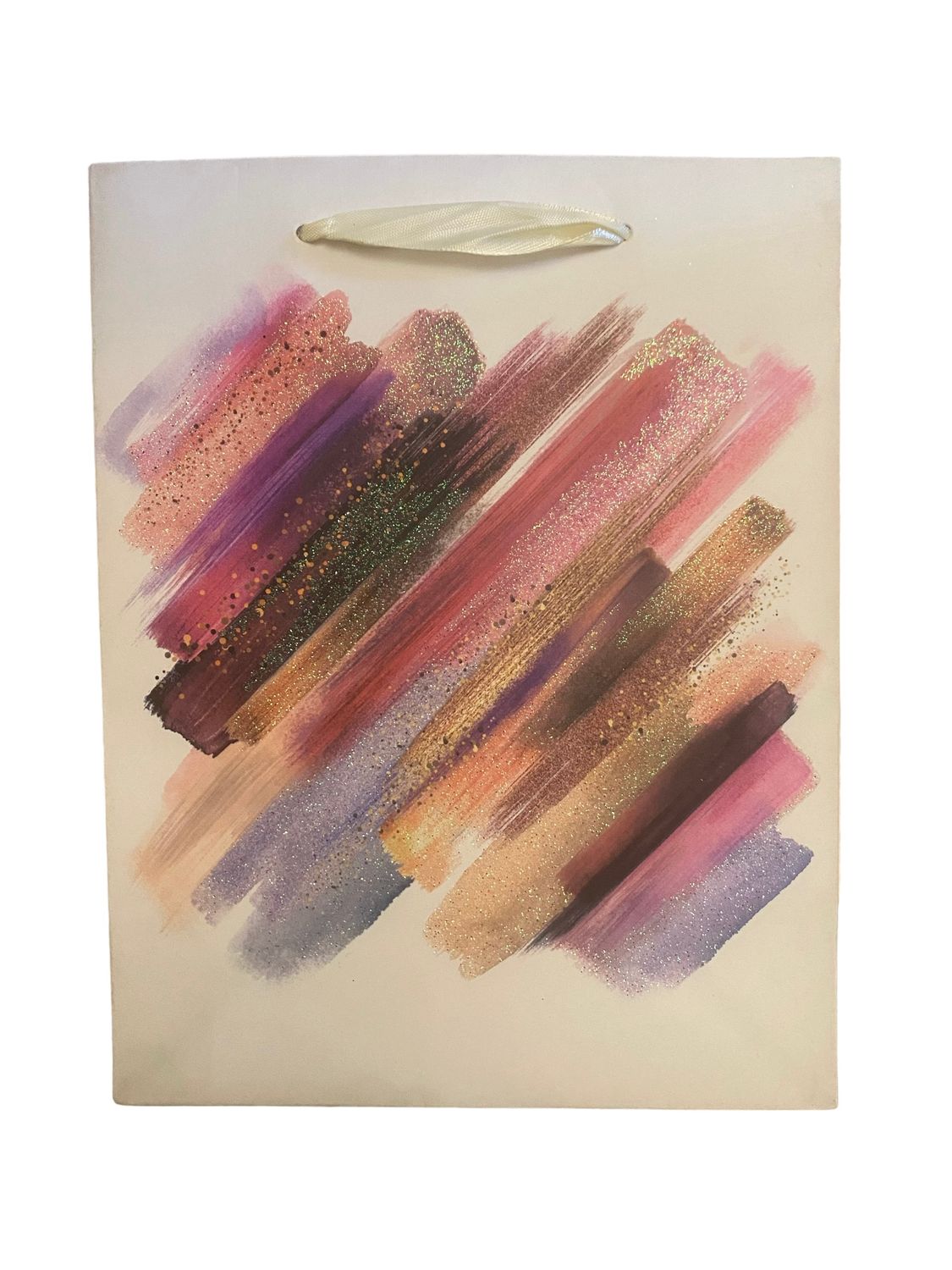 Diagonal Purple Lines - Large Gift Bag PK3 (R15.50 Each)