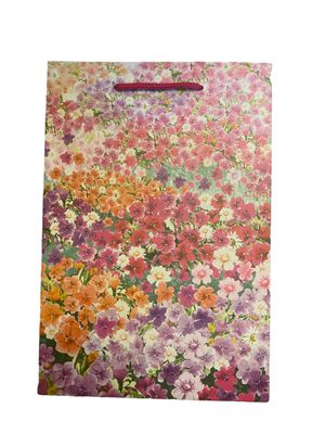 Flower Purple Small Gift Bag  PK3 (R8.50 Each)