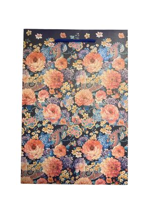 Flower Blue Small Gift Bag PK3 (R8.50 Each)