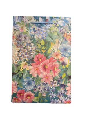 Flower Light Blue Small Gift Bag PK3 (R8.50 Each)