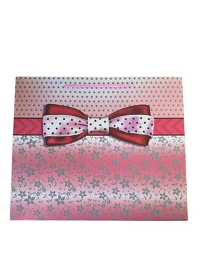 Pink Bow With Dots Extra Large Gift Bag PK3 (R39.50 Each)