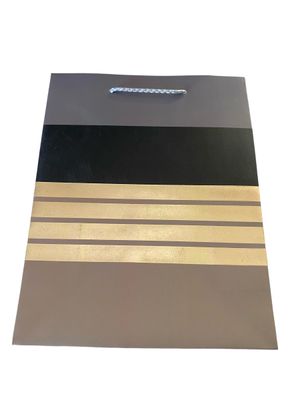 Striped men's Gold Lines Small Gift Bag PK3 (R10.50 Each)