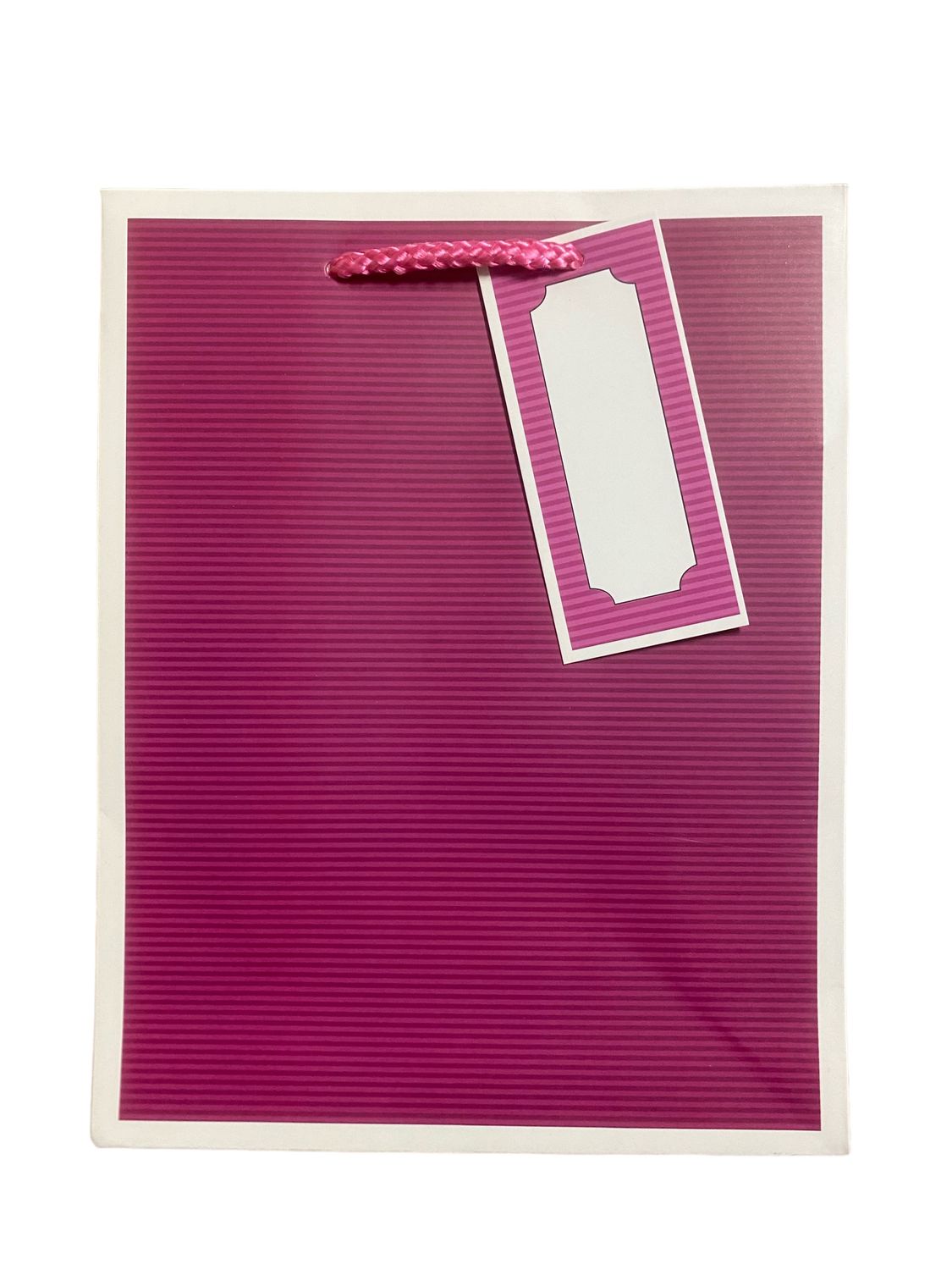Purple Lines Medium Gift Bag PK3 (R15.50 Each)