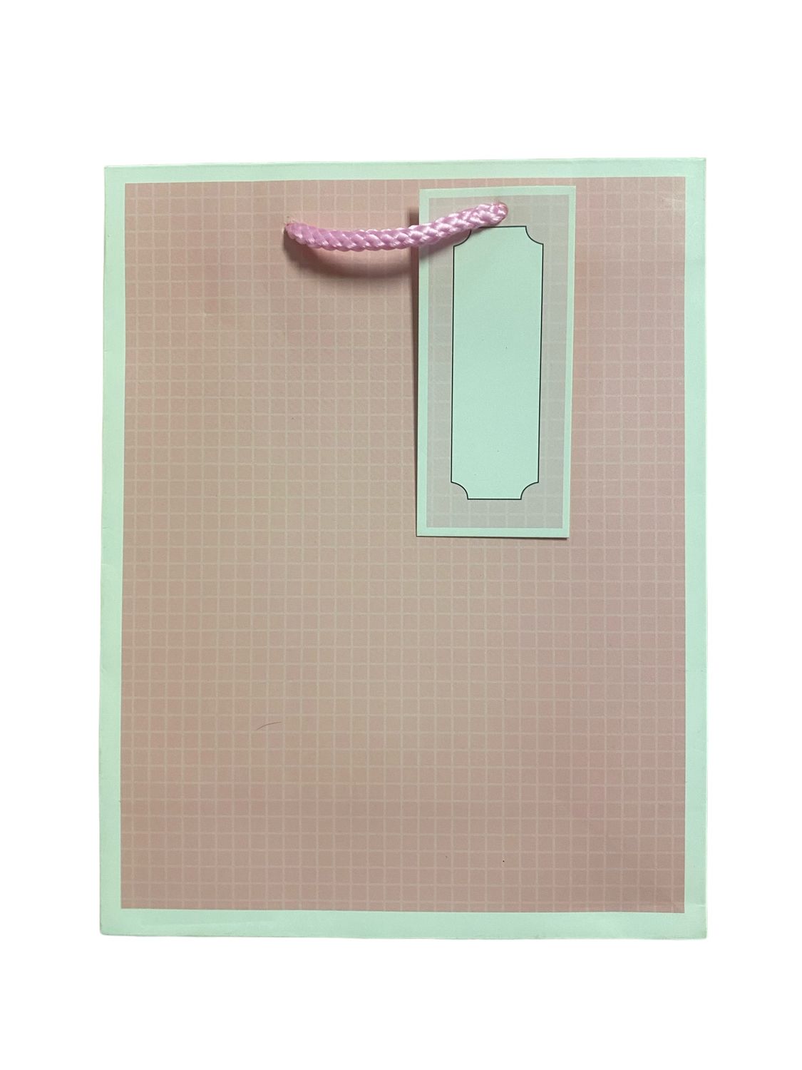 Peach Square Small Gift Bag PK3 (R10.50 Each)
